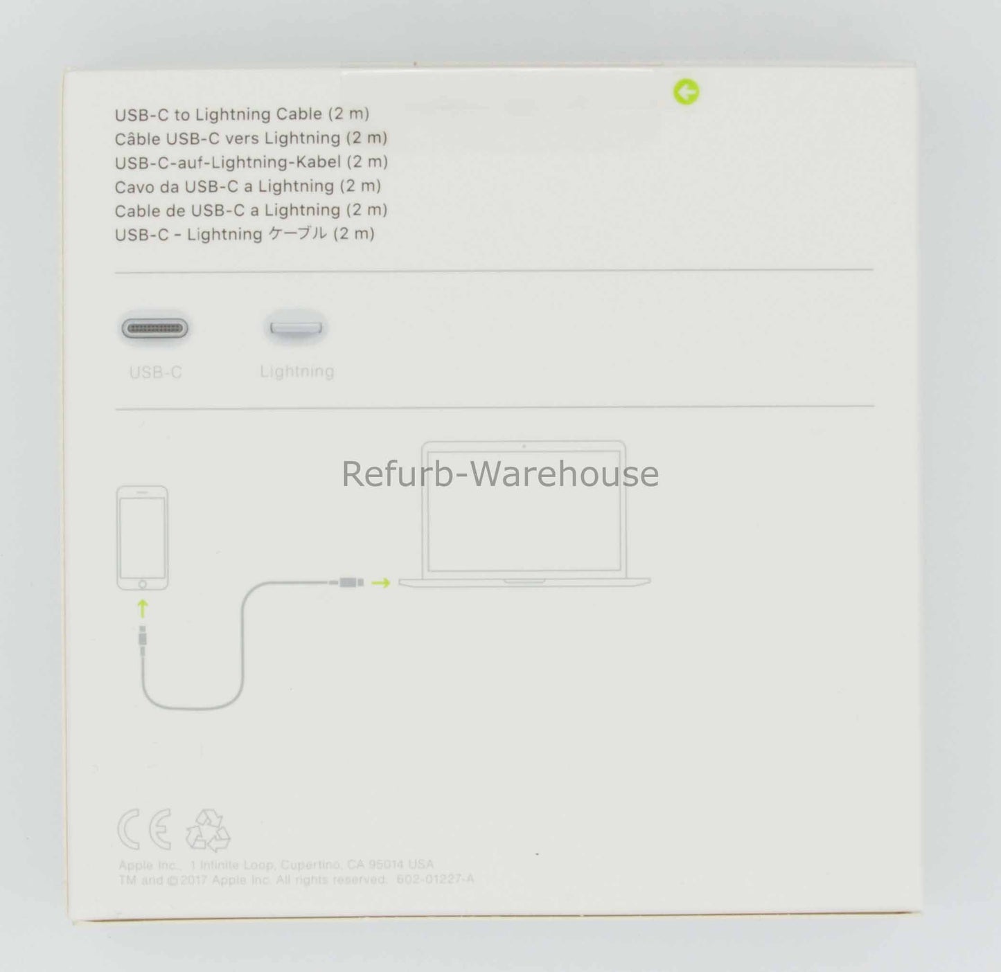 Apple USB-C to Lightning Cable (2m) A1702